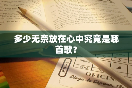 多少无奈放在心中究竟是哪首歌？