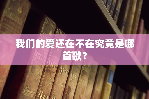 我们的爱还在不在究竟是哪首歌？